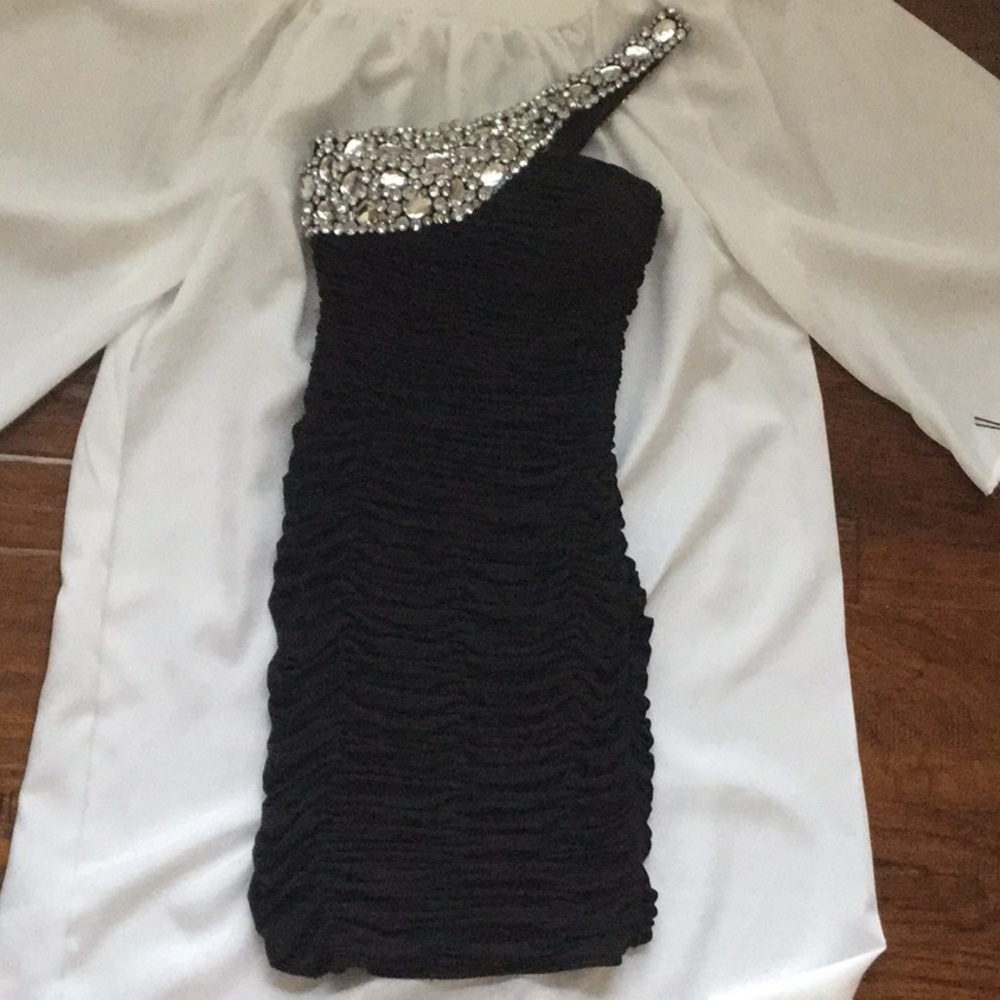 SCALA Cocktail Dress with Rhinestones